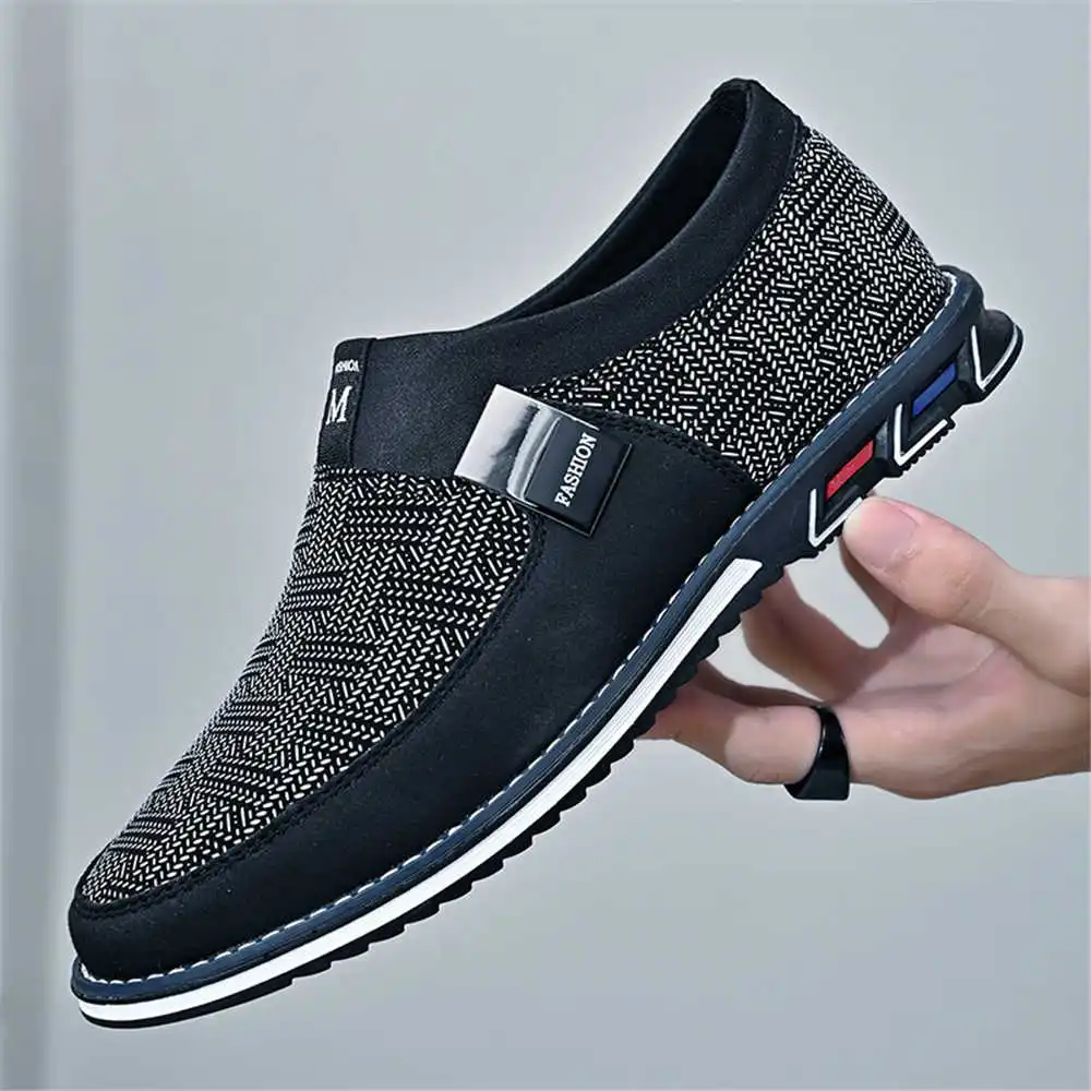 Unique Men'S Formal Wear - สีน้ําเงินเข้ม 44-45 ฤดูร้อนรองเท้าขายเดิน Beige รองเท้าผ้าใบผู้ชาย Mens