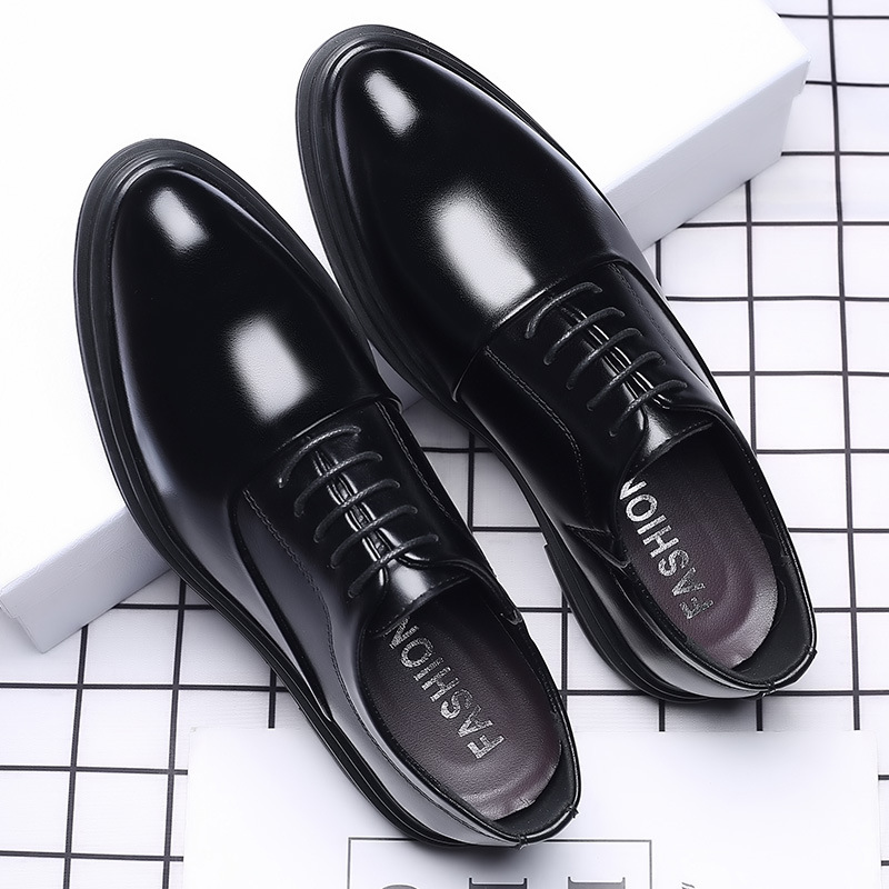 Elegant Formal Men'S Wear - ผู้ชายรองเท้า Oxfords อย่างเป็นทางการคลาสสิกธุรกิจงานแต่งงานรองเท้าสบายๆหนัง Zapatos Brock แกะสลักรองเท้าผู้ชาย