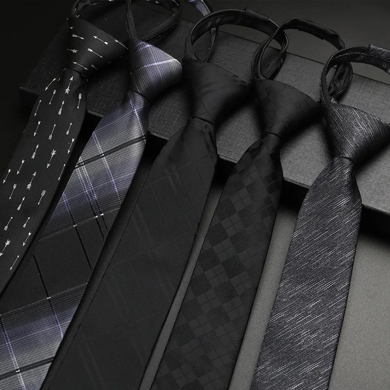 Formal Wear Men H&M - เนคไทผู้ชายขนาด 48*6 ซม. สำหรับชุดทางการ ลายทาง สีพื้น