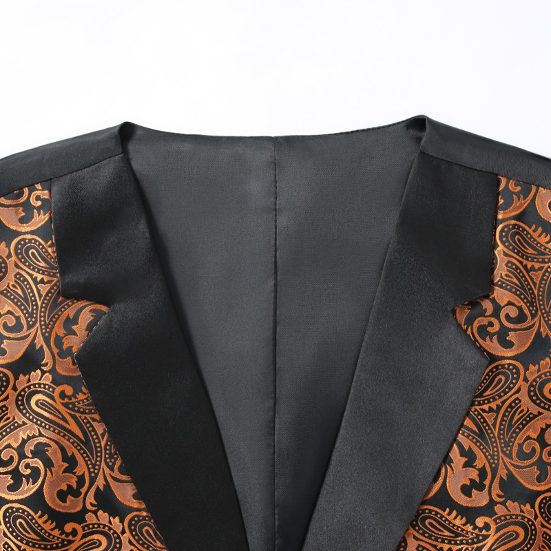 เสื้อกั๊กสูทลายเพสลีย์สำหรับผู - Formal Vest Waistcoat บทวิจารณ์และราคา