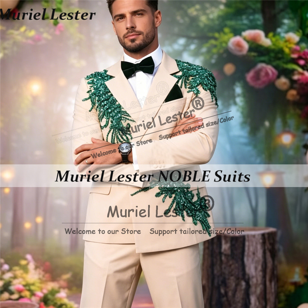 ชุดสูทผู้ชายประดับเพชรและลูกปั - Unique Men'S Formal Wear บทวิจารณ์และราคา