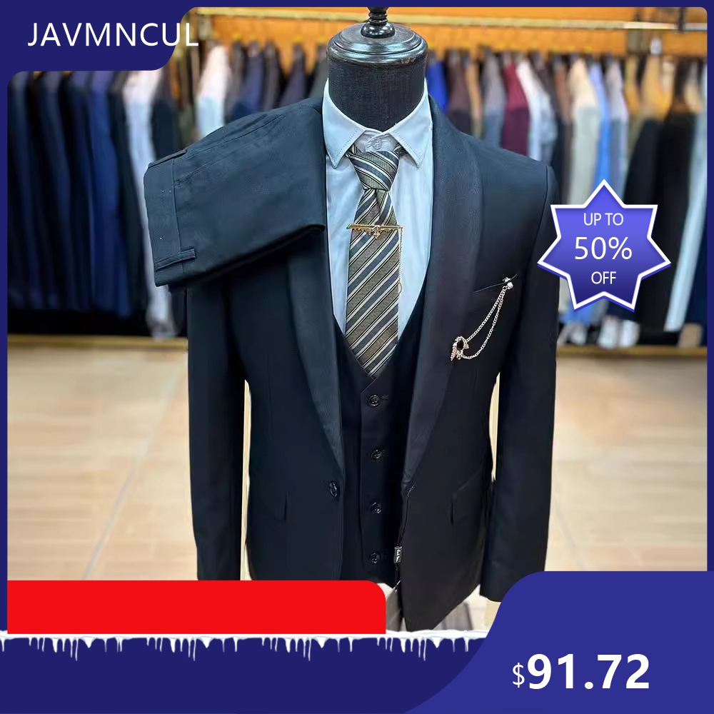 ชุดสูทผู้ชายทรงเข้ารูป 3 ชิ้น  - Men'S Formal Wear For Graduation บทวิจารณ์และราคา