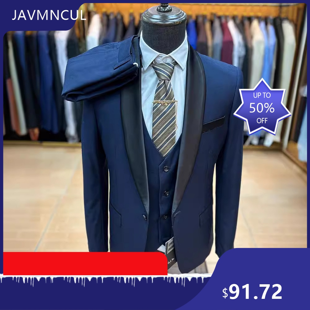 ชุดสูทผู้ชายทรงเข้ารูป 3 ชิ้น  - Men'S Formal Wear For Graduation บทวิจารณ์และราคา