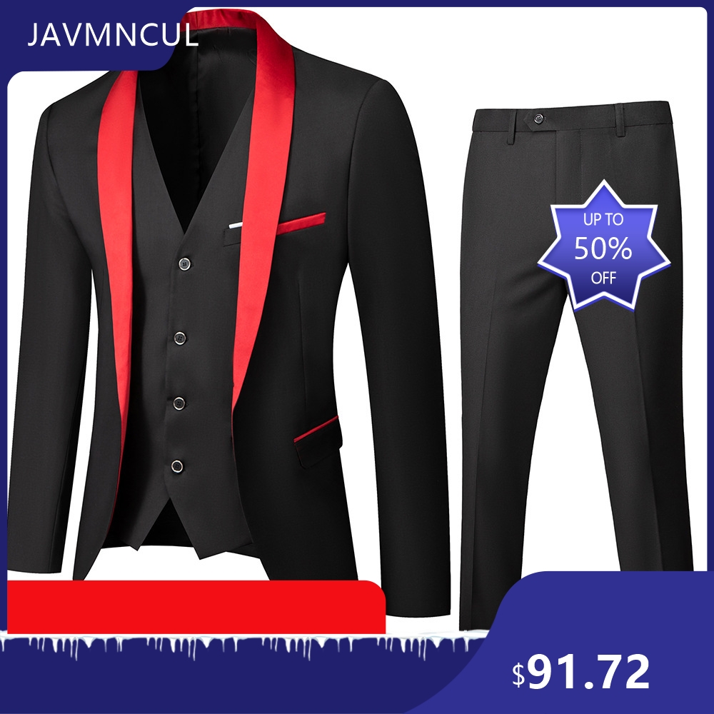 ชุดสูทผู้ชาย 3 ชิ้น แบบปกชาล ท - Men'S Formal Wear For Graduation บทวิจารณ์และราคา