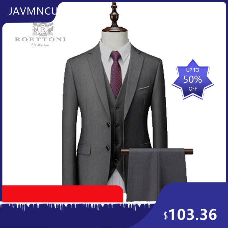 ชุดสูทผู้ชายทรงเข้ารูปพรีเมียม - Men'S Formal Wear For Graduation บทวิจารณ์และราคา
