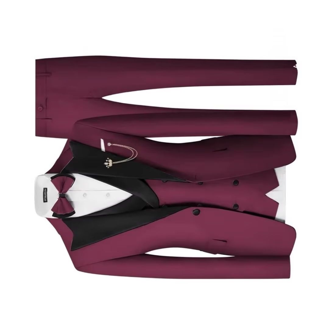 ชุดทักซิโด้ผู้ชายทรงสลิมฟิต 3  - Men Formal Wear For Dinner บทวิจารณ์และราคา
