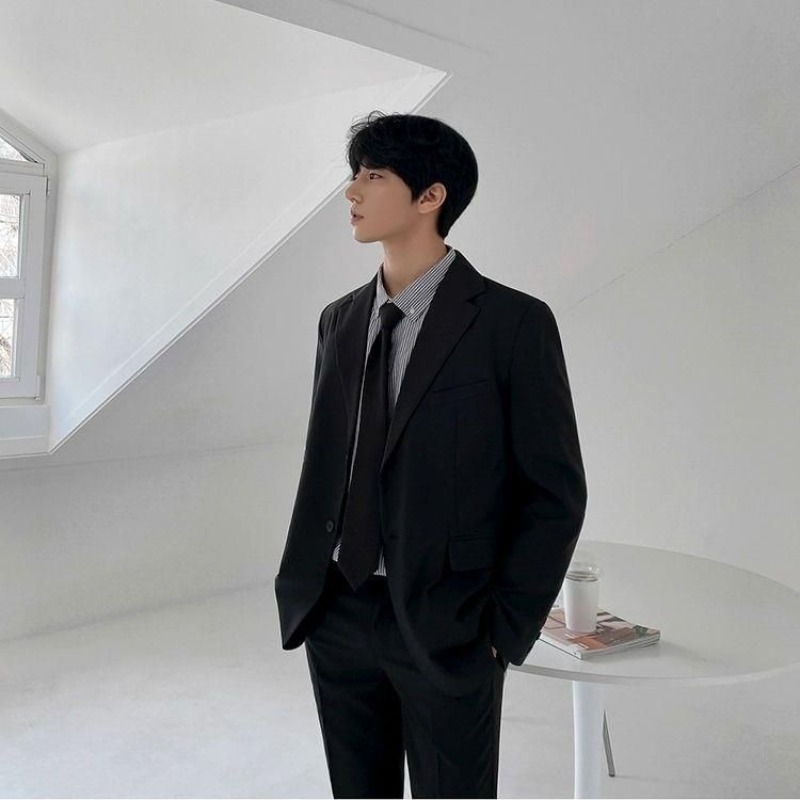 ชุดสูทเบลเซอร์ผู้ชายระดับพรีเม - Men'S Formal Wear For Graduation บทวิจารณ์และราคา
