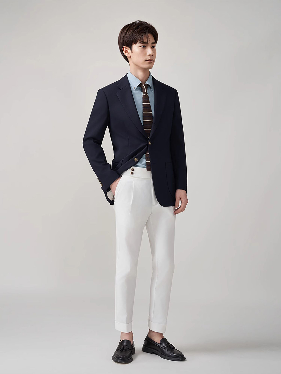 ผู้ชาย 50% Wool Blazer สําหรับ - Men'S Formal Wear For Graduation บทวิจารณ์และราคา