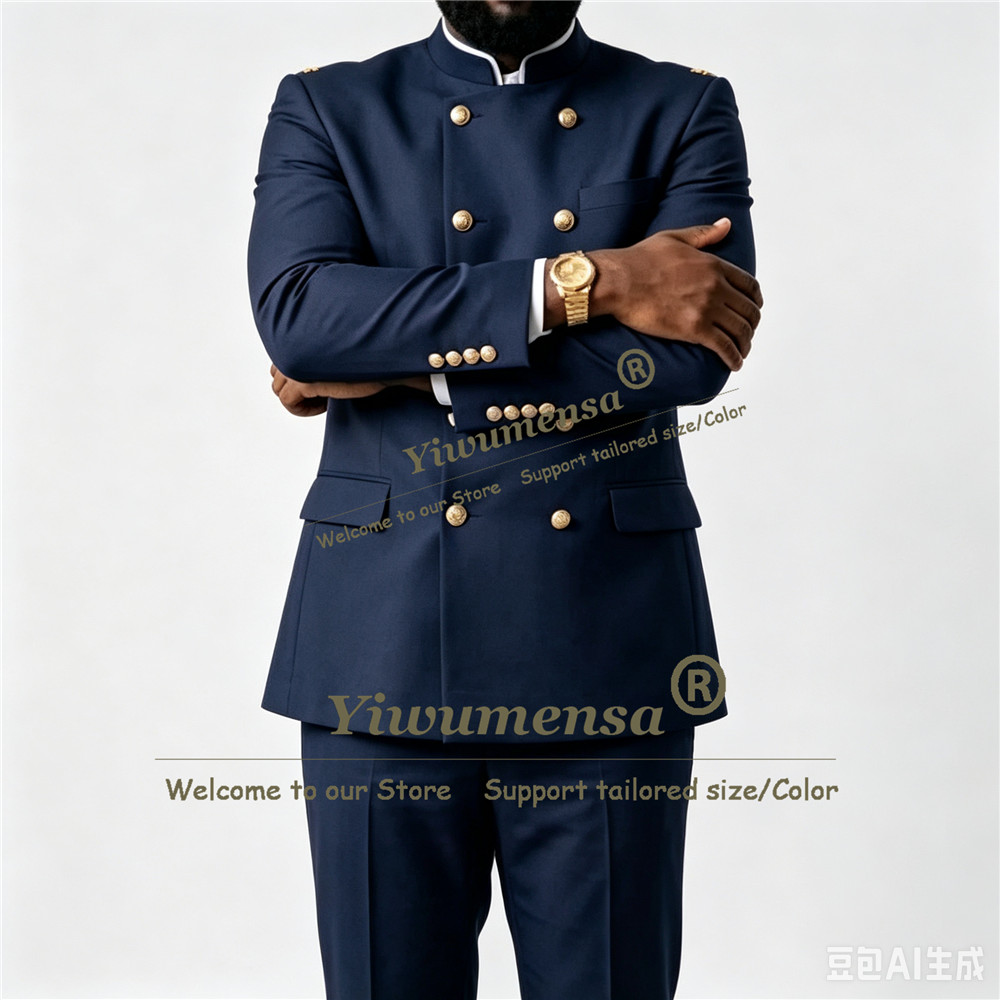 ชุดสูทสไตล์แอฟริกันคลาสสิกสำหร - Men Formal Wear For Dinner บทวิจารณ์และราคา
