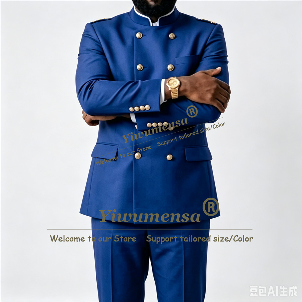 ชุดสูทสไตล์แอฟริกันคลาสสิกสำหร - Men Formal Wear For Dinner บทวิจารณ์และราคา