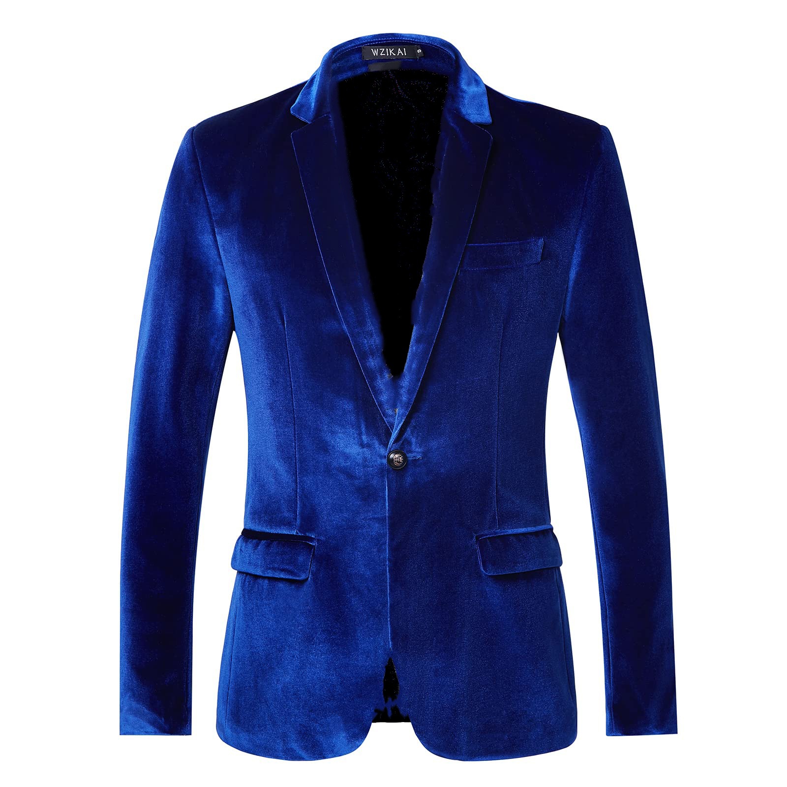 เสื้อเบลเซอร์กำมะหยี่ทรงเข้ารู - Men'S Gothic Formal Wear บทวิจารณ์และราคา