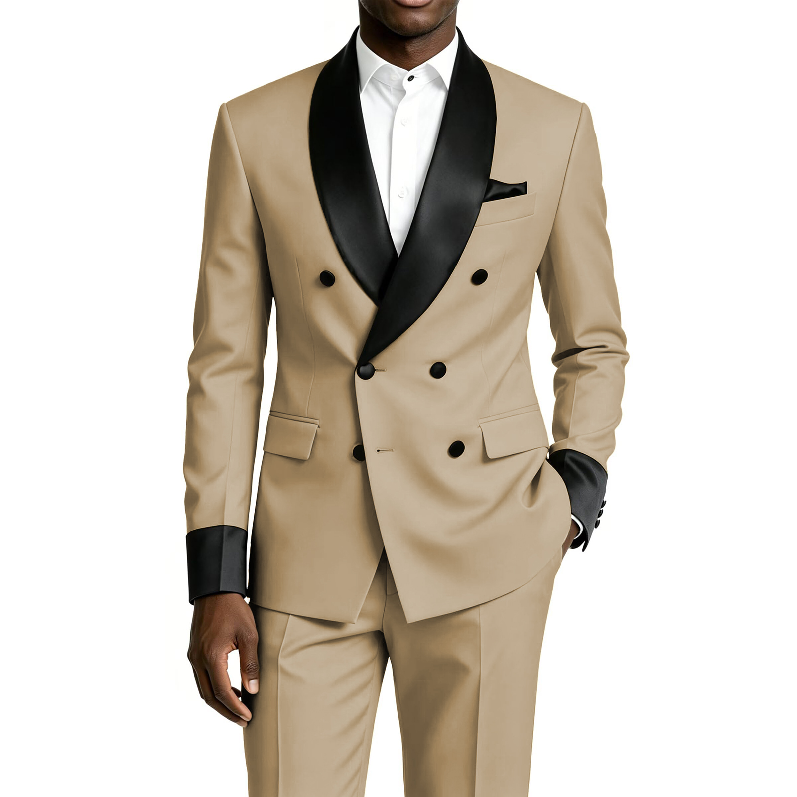 ชุดทักซิโด้ผู้ชาย 2 ชิ้น ทรงเข - Men Formal Wear For Dinner บทวิจารณ์และราคา