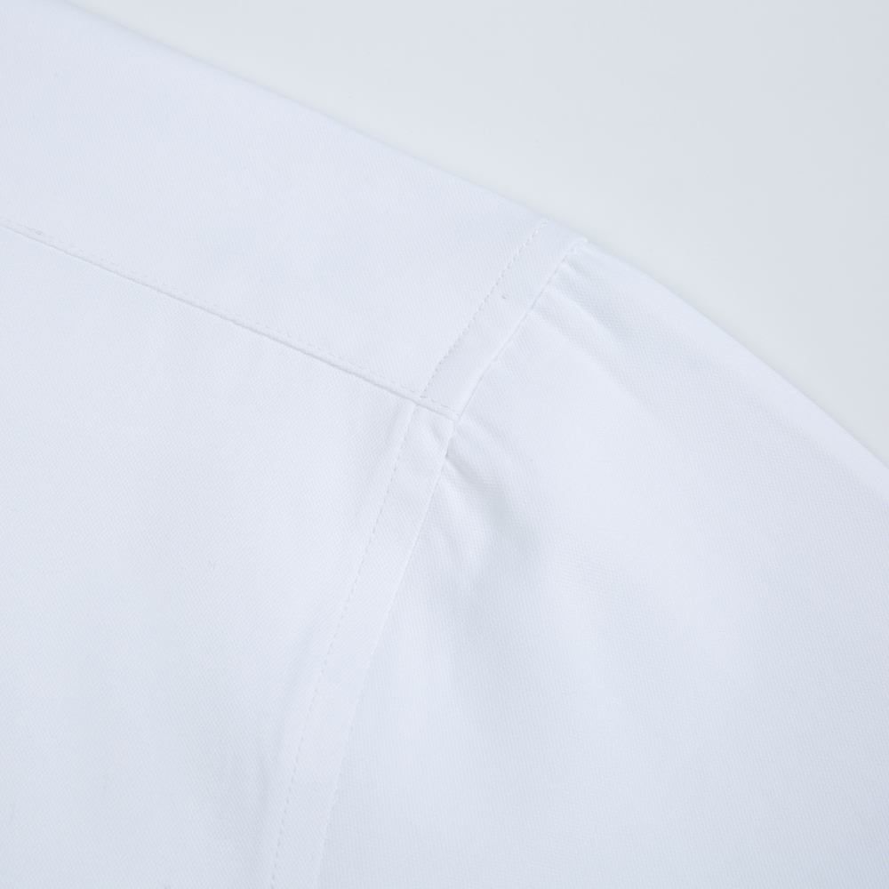 เสื้อเชิ้ตแขนยาวผู้ชายสีทึบสีข - Men Formal Office Wear Shirts บทวิจารณ์และราคา