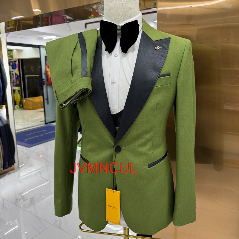 ชุดสูทผู้ชาย 3 ชิ้น ทรงเข้ารูป - Elegant Formal Men'S Wear บทวิจารณ์และราคา