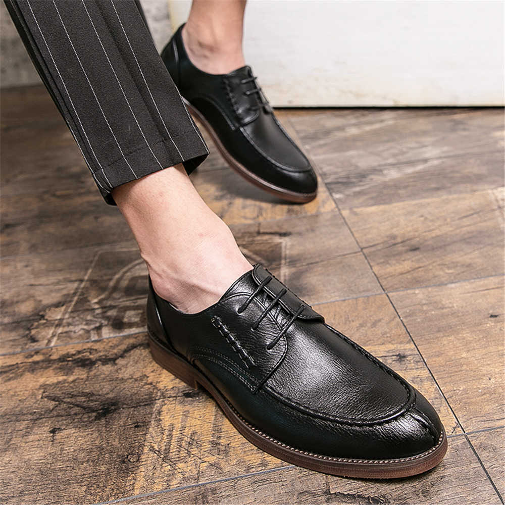 รองเท้าผู้ชายขนาดใหญ่กันลื่นอย - Elegant Formal Men'S Wear บทวิจารณ์และราคา