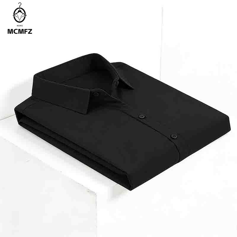 เสื้อเชิ้ตแขนสั้นผู้ชาย กระดุม - Men Formal Office Wear Shirts บทวิจารณ์และราคา