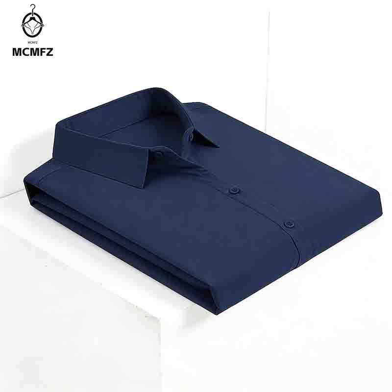 เสื้อเชิ้ตแขนสั้นผู้ชาย กระดุม - Men Formal Office Wear Shirts บทวิจารณ์และราคา