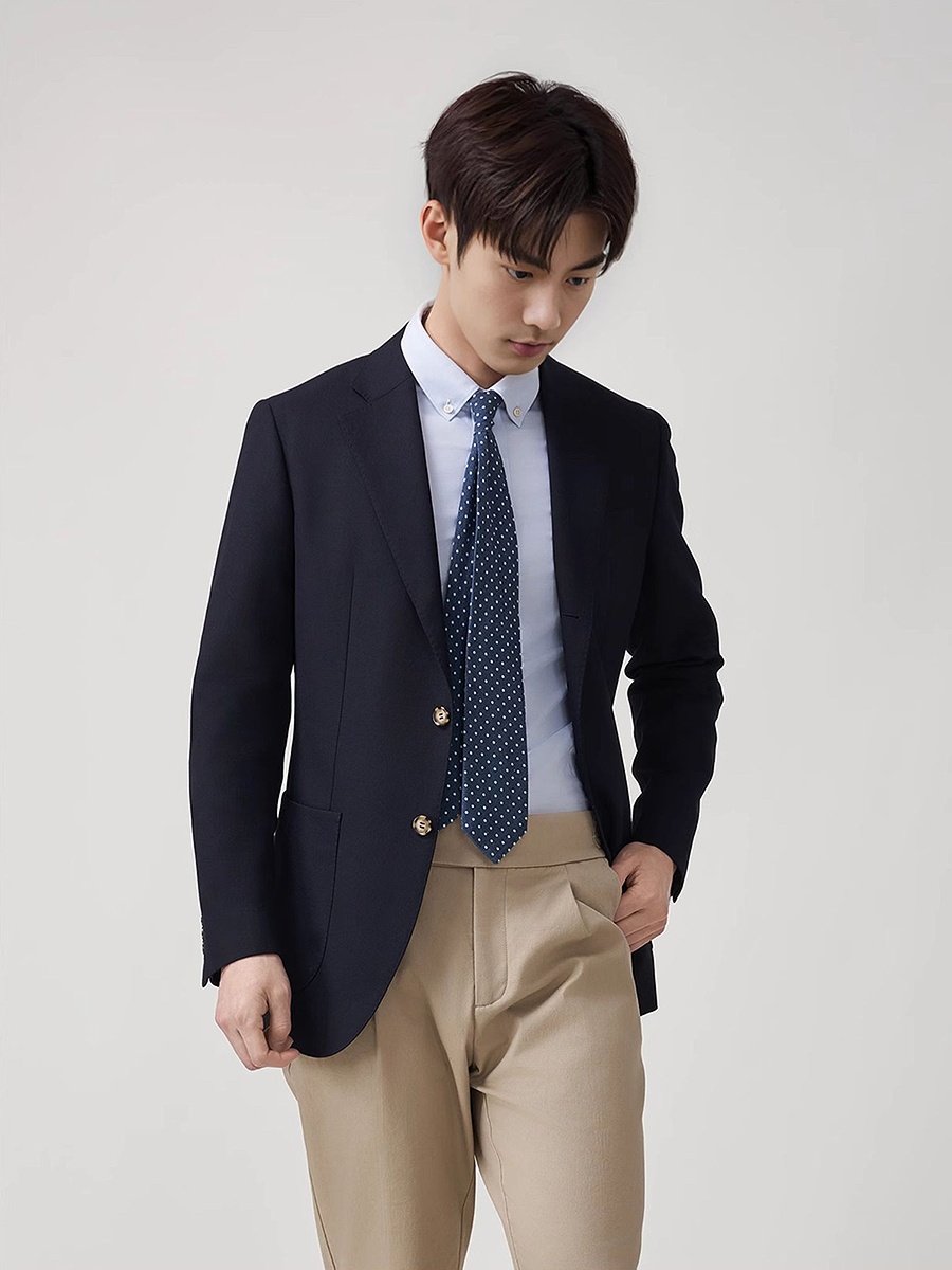 ผู้ชายพรีเมี่ยม 50% ขนสัตว์ Bl - Men'S Formal Wear For Graduation บทวิจารณ์และราคา