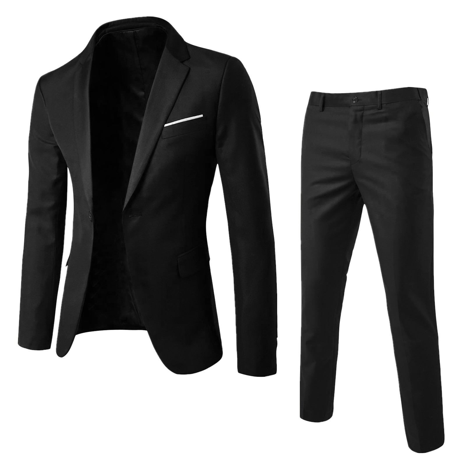 ชุดสูทผู้ชายแบบสองชิ้น ชุดทำงา - Men'S Gothic Formal Wear บทวิจารณ์และราคา