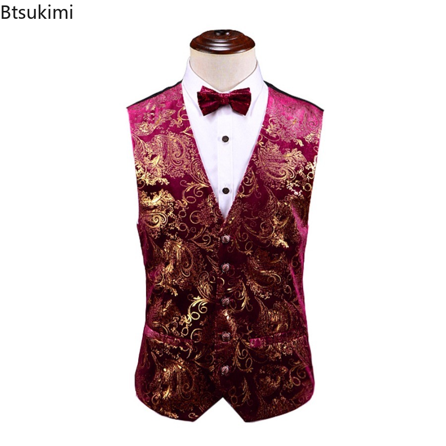 เสื้อกั๊กสูทงานแต่งงานสุดหรูสำ - Formal Vest Waistcoat บทวิจารณ์และราคา