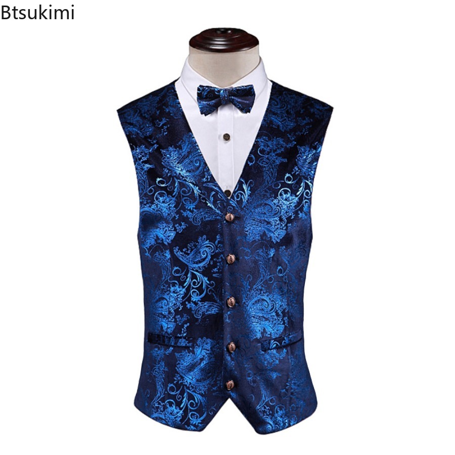 เสื้อกั๊กสูทงานแต่งงานสุดหรูสำ - Formal Vest Waistcoat บทวิจารณ์และราคา