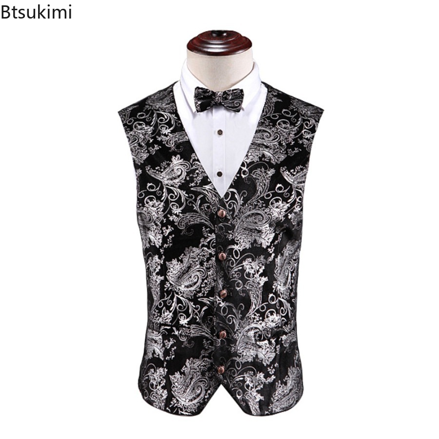 เสื้อกั๊กสูทงานแต่งงานสุดหรูสำ - Formal Vest Waistcoat บทวิจารณ์และราคา
