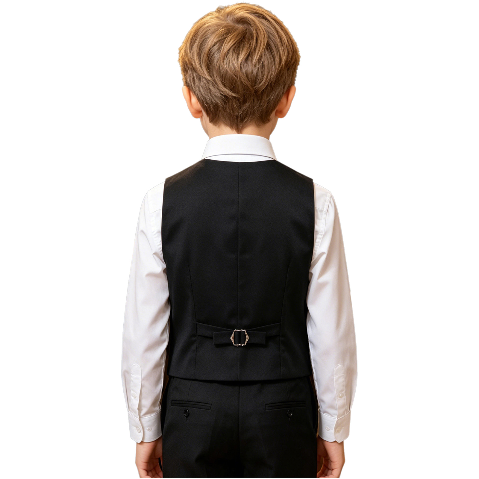 เสื้อกั๊กเด็กผู้ชายทรงอสมมาตร  - Formal Vest Waistcoat บทวิจารณ์และราคา