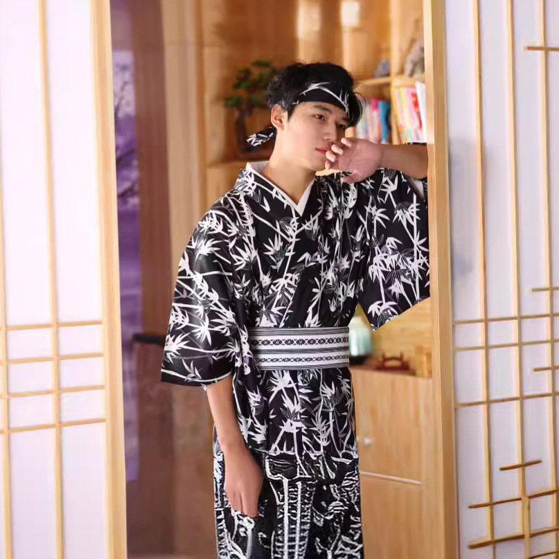ชุดกิโมโนลายไม้ไผ่สไตล์ญี่ปุ่น - Traditional Japanese Men'S Formal Wear บทวิจารณ์และราคา