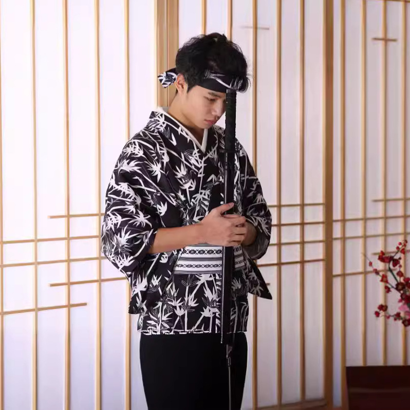 ชุดกิโมโนลายไม้ไผ่สไตล์ญี่ปุ่น - Traditional Japanese Men'S Formal Wear บทวิจารณ์และราคา