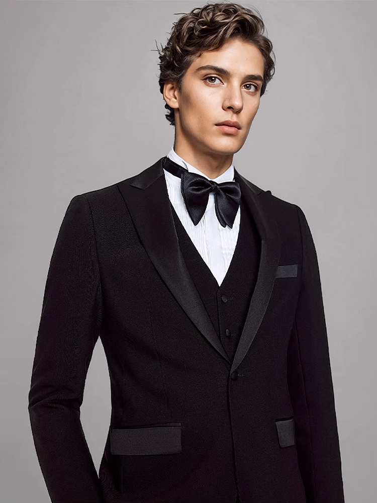 MENS ชุดหรูหราสีดําอาหารค่ําอย - Men Formal Wear For Dinner บทวิจารณ์และราคา