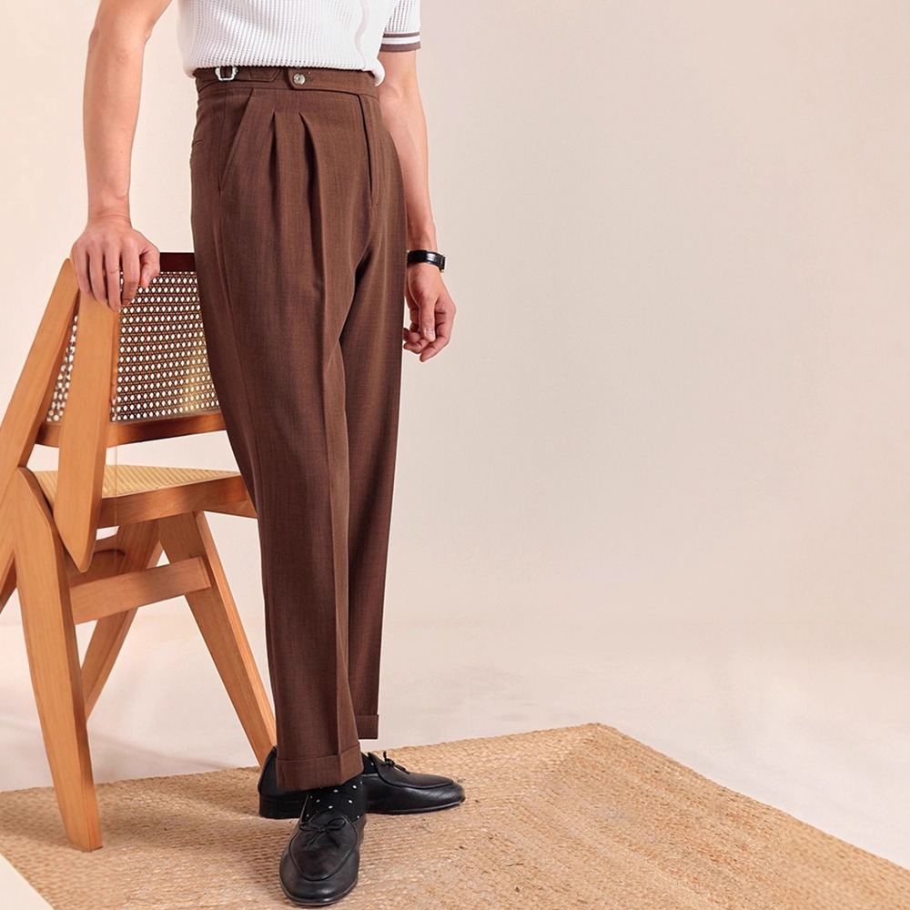 กางเกงสูทลำลองสไตล์อิตาเลียนจา - Men Formal Wear Set บทวิจารณ์และราคา