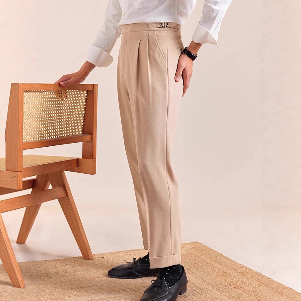 กางเกงสูทลำลองสไตล์อิตาเลียนจา - Men Formal Wear Set บทวิจารณ์และราคา